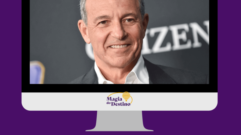 A Disney anunciou o retorno do CEO Bob Iger