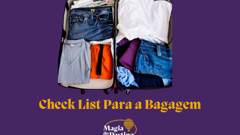 O Check List da Mala
