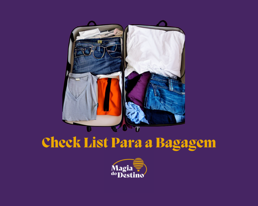 O Check List da Mala