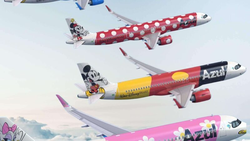 Aviões com personagens Disney