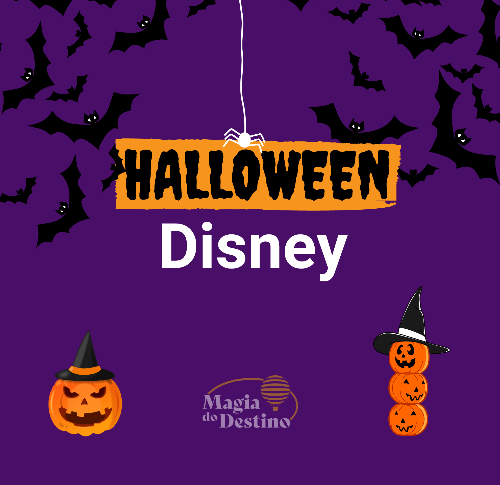 Halloween na Disney 2023